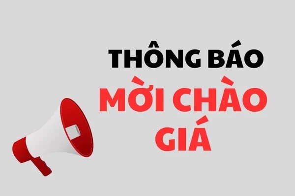 Mời tham gia khảo sát và lập dự toán
